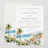 Puerto Vallarta Mexico Scape Wedding Anniversary  Kaart (Voorkant / Achterkant)