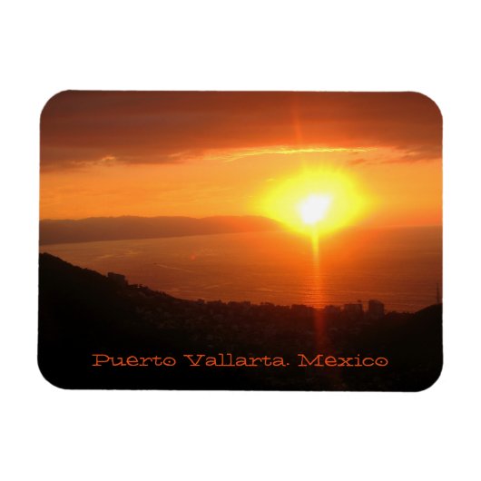 Puerto Vallarta, Mexico souvenirmagneet Magneet (Horizontaal)