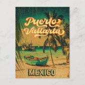 Puerto Vallarta Mexico Souvenirs 60s Briefkaart (Voorkant)
