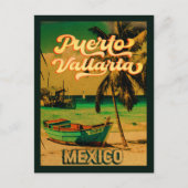 Puerto Vallarta Mexico  Souvenirs 60s Briefkaart (Voorkant)