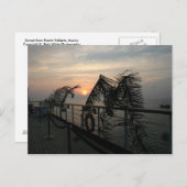 Puerto Vallarta, Mexico Sunset Briefkaart (Voorkant / Achterkant)