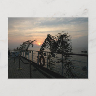 Puerto Vallarta, Mexico Sunset Briefkaart