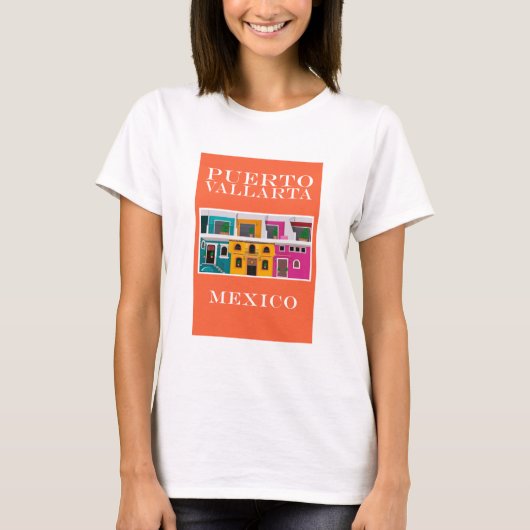 Puerto Vallarta Mexico T-shirt (Voorkant)