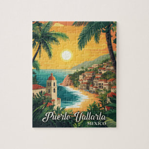Puerto Vallarta Mexico Vintage Reizen Legpuzzel