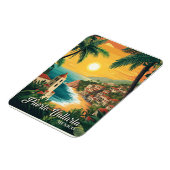 Puerto Vallarta Mexico Vintage Reizen Magneet (Linkerzijde)