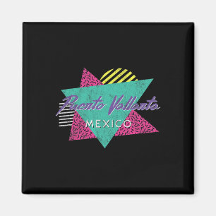 Puerto Vallarta Mexico Vintage Retro 80s 90s Vakan Magneet