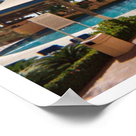 Puerto Vallarta Resort Pool Poster (Hoek)