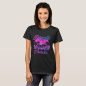 Puerto Vallarta Retro Sunset 80s Palm Trees T-Shi T-shirt (Voorkant volledig)