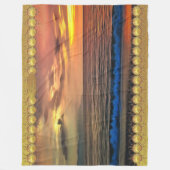 Puerto Vallarta Sunset 1577 Fleece Deken (Voorkant)