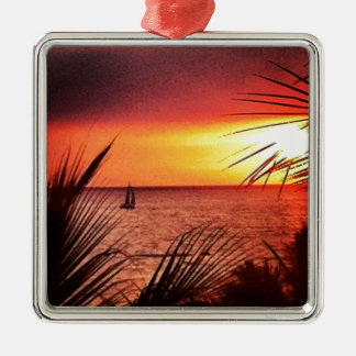 Puerto Vallarta Sunset Metalen Ornament