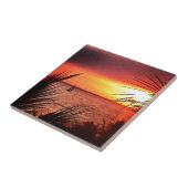 Puerto Vallarta Sunset Tegeltje (Zijkant)