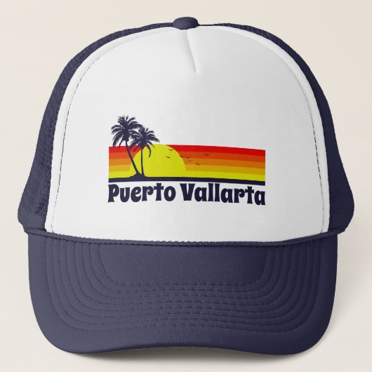 Puerto Vallarta Trucker Pet (Voorkant)