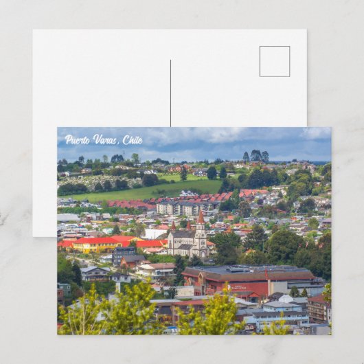 Puerto Varas, Chili, Cerro Philippi Briefkaart (Voorkant / Achterkant)