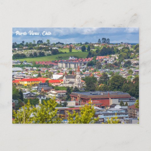 Puerto Varas, Chili, Cerro Philippi Briefkaart (Voorkant)