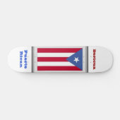 PuertoRican - Boricua Skateboard (Horizontaal)