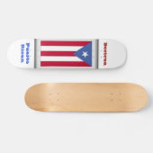 PuertoRican - Boricua Skateboard (Horizontaal)