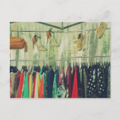 Puesto de ropa briefkaart (Voorkant)