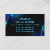 Puff Bar Vape-Visitekaartje Visitekaartje (Achterkant)