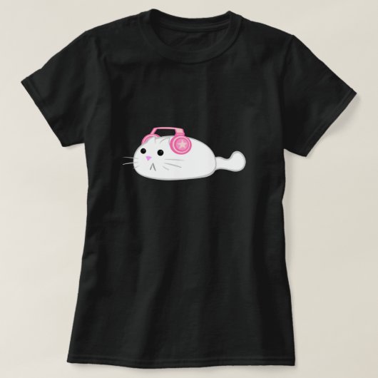 Puff Cat Shirt (Design voorkant)