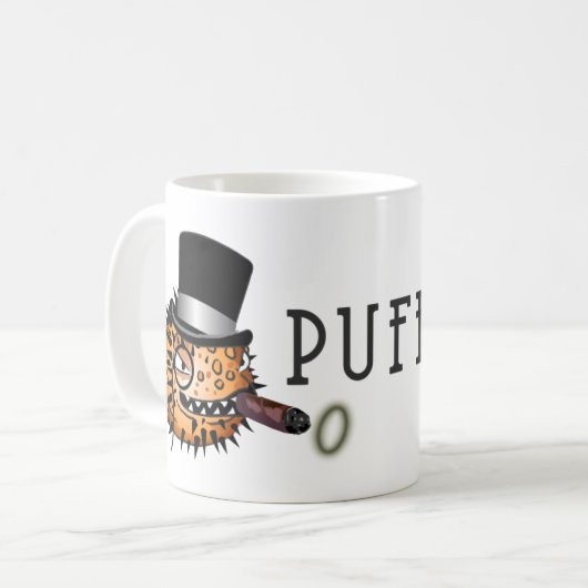 Puff Coffee Mok (Voorkant links)