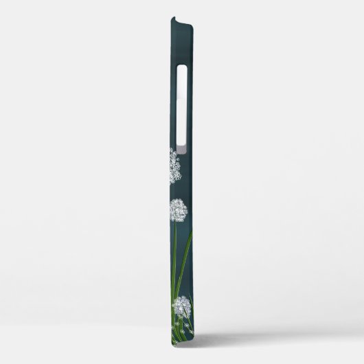 Puff Flowers op Play Case-Mate iPhone Case (Achterkant / Links)