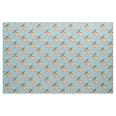  Puff Leg Hummingbird Stof (Fat Quarter)