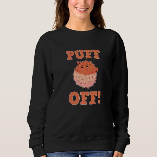 Puff of Blowfish Ballon Fish Puffer Fish Trui (Voorkant)