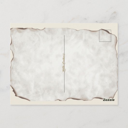 Puff Pastry Recept Briefkaart (Achterkant)