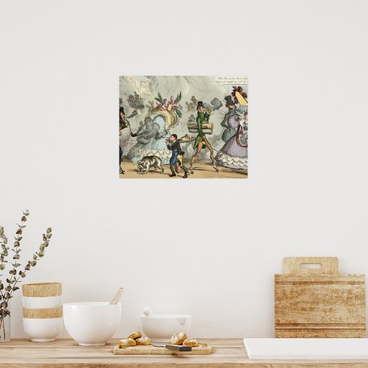 Puff, Puff, Het is een tijdperk van Puffing, Puff, Poster (Keuken)