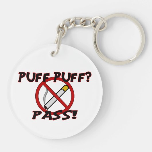 Puff Puff Pass Sleutelhanger (Achterkant)