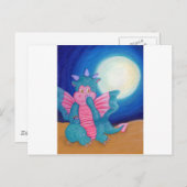 Puff the Magic Dragon Briefkaart (Voorkant / Achterkant)