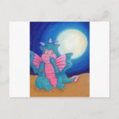 Puff the Magic Dragon Briefkaart (Voorkant)
