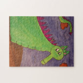 Puff the Magic Dragon - waterverven Legpuzzel (Horizontaal)