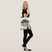 Puffer, blaasvis, vis, Zee creatie Tote Bag (Op model)