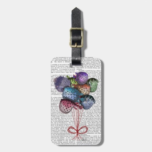 Puffer Fish-ballonnen Bagagelabel (Voorkant verticaal)