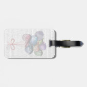 Puffer Fish-ballonnen Bagagelabel (Achterkant horizontaal)