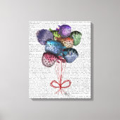 Puffer Fish-ballonnen Canvas Afdruk (Voorkant)