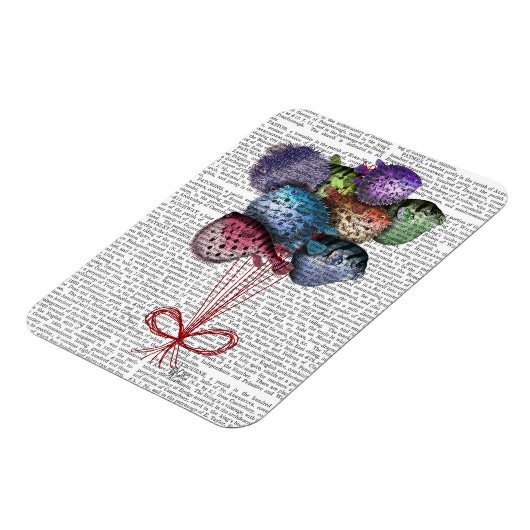 Puffer Fish-ballonnen Magneet (Linkerzijde)