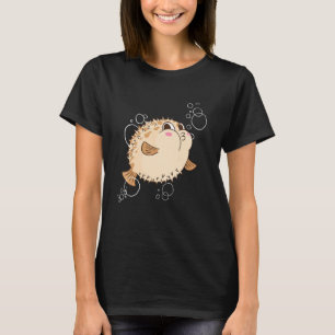 Puffer Fish Blowfish Bubbles T-shirt