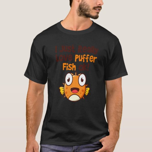 Puffer Fish Blowfish Puffer Fish 1 T-shirt (Voorkant)