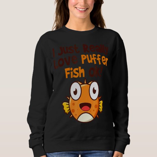 Puffer Fish Blowfish Puffer Fish 1 Trui (Voorkant)