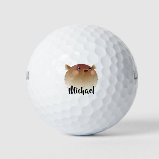 Puffer Fish Golfballen (Voorkant)