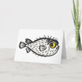 Puffer Fish Greeting card Bedankkaart (Voorkant)