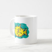Puffer Fish Koffiemok (Voorkant links)