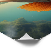 Puffer Fish no 2 Glanzend Poster (Hoek)