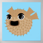 Puffer Fish Poster (Voorkant)