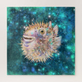 Puffer Fish puzzel Legpuzzel (Verticaal)