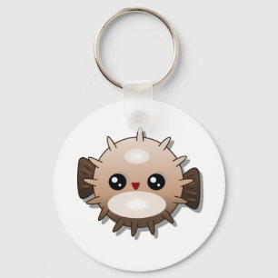 Puffer Fish Sleutelhanger