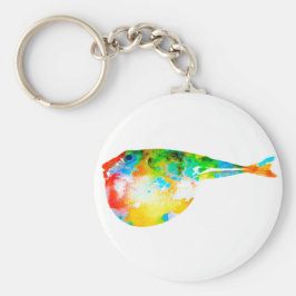 Puffer Fish Sleutelhanger
