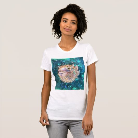 Puffer Fish T-shirt (Voorkant volledig)
